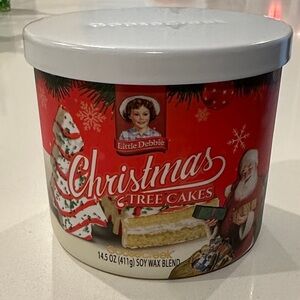 Little Debbie Christmas Tree Cakes 3 Wick Candle